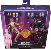 
              Mattel K-Pop Demon Hunters Rumi & Jinu Final Battle Action Figure 2-Pack
            