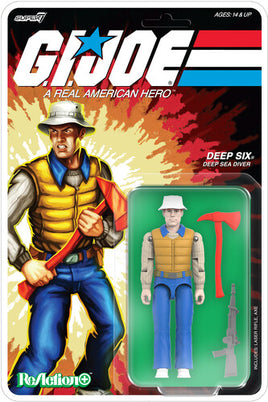 Super7 GI Joe ReAction+ Deep Six Action Figure