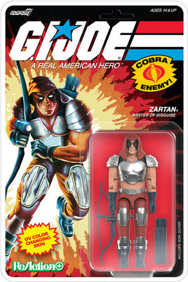 Super7 GI Joe ReAction+ Zartan Action Figure