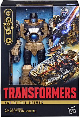 Transformers Generations Age of the Primes Voyager Class Vector Prime Action Figure