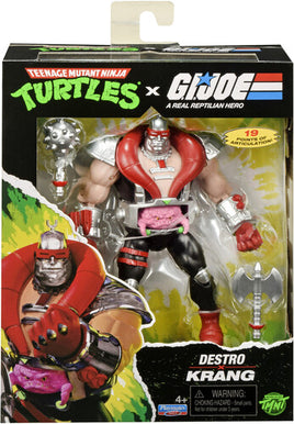 Playmates Teenage Mutant Ninja Turtles x GI Joe Destro Krang Action Figure