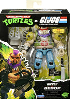 
              Playmates Teenage Mutant Ninja Turtles x GI Joe Ripper Bebop Action Figure
            