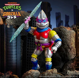 Playmates Teenage Mutant Ninja Turtles x Godzilla Donnie x Jet Jaguar Action Figure