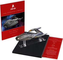 Master Replicas Star Trek: The Starship Library Vol. 9 USS Zheng He NCC-86505 (Picard) Book & Die-Cast Ship Set