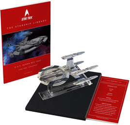 Master Replicas Star Trek: The Starship Library Vol. 10 USS Buran NCC-1422 (Discovery) Book & Die-Cast Ship Set
