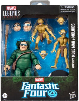 Hasbro Marvel Legends Fantastic Four Mole Man & Moloids Deluxe Action Figure