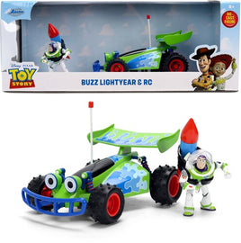 Jada Hollywood Rides Toy Story Buzz Lightyear & RC 1:24 Scale Diecast Vehicle & Figure Set