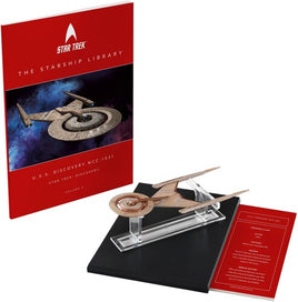 Master Replicas Star Trek: The Starship Library Vol. 4 USS Discovery NCC-1031 Book & Die-Cast Ship Set