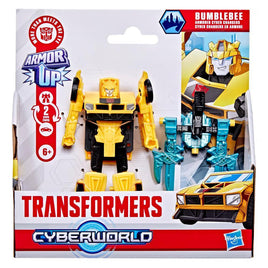 Transformers Cyberworld Armored Cyber Changers Bumblebee Action Figure