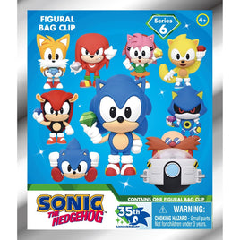 Monogram Sonic the Hedgehog Classic Series 6 Figural Bag Clip Blind Bag