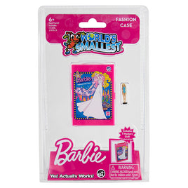 World's Smallest Barbie Fashion Case with 2 Dolls