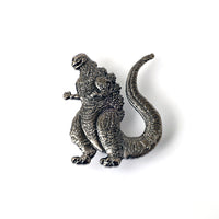 
              Godzilla Series 4 Shin Godzilla 3D Nickel Plated Brass Lapel Pin
            