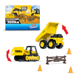 Tonka Mini Metals Diecast Construction Vehicles 2-Pack