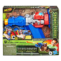 
              Transformers Rise of the Beasts 2-in-1 Optimus Prime NERF Blaster
            