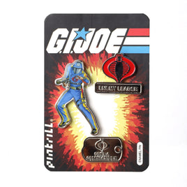 GI Joe Cobra Commander Pin Set