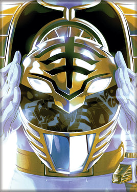 Mighty Morphin Power Rangers White Ranger Magnet