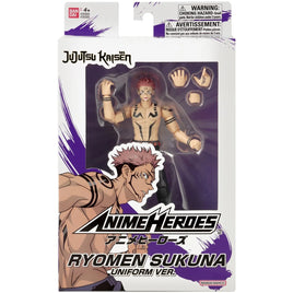 Bandai Anime Heroes Jujutsu Kaisen Ryomen Sukuna (Uniform Version) Action Figure