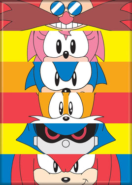 Sonic the Hedgehog Character Close-Ups Magnet