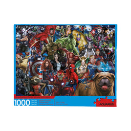 Marvel Retro Cast 1000 Piece Jigsaw Puzzle 