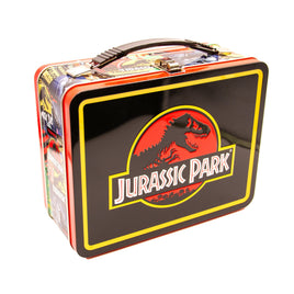 Jurassic Park Logo Metal Lunchbox
