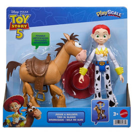 Mattel Toy Story Jessie & Bullseye 7" PlayScale Poseable Action Figure 2-Pack