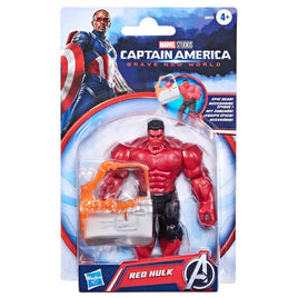 Hasbro Captain America: Brave New World Epic Hero Series Red Hulk 4" Action Figure
