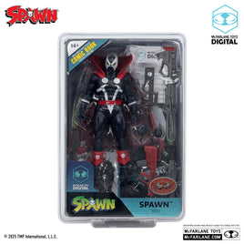 McFarlane Toys Spawn Page Punchers Digital Spawn 1977 (Black/Red) Action Figure