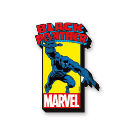 Black Panther w/ Logos Funky Chunky Magnet