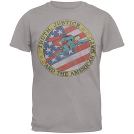 Superman Flag Circle T-Shirt