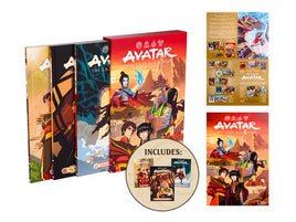 Avatar The Last Airbender: Fire and Family Treasury TP Box Set