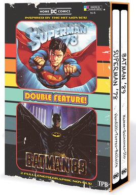 Superman '78 / Batman '89 Double Feature Box Set HC