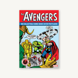 Avengers 100 Collectible Comic Book Cover Postcards