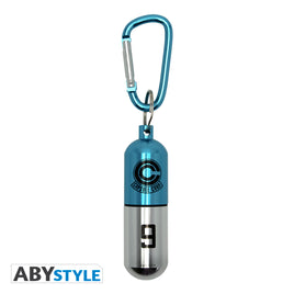 Abystyle Studio DragonBall Z Capsule Corp Blue Capsule #9 Prop Replica Keychain