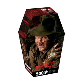 Nightmare on Elm Street Freddy Krueger Coffin Box 500 pc Jigsaw Puzzle