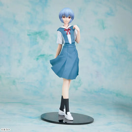 Sega Evangelion Rei Ayanami (School Uniform Version) High Premium Figurine