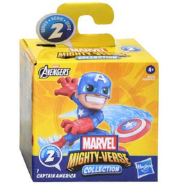 Hasbro Marvel Mighty-Verse Collection Series 2 #1 Captain America Figurine