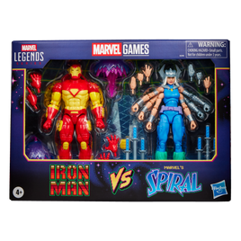 Hasbro Marvel Legends Gamerverse Iron Man vs Spiral Action Figure 2-Pack