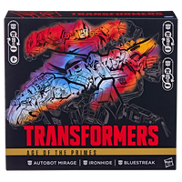 
              Transformers Generations Age of the Primes Mirage, Ironhide, & Bluestreak Action Figure 3-Pack
            