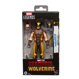 Hasbro Marvel Legends Deadpool & Wolverine Wolverine (Brown Suit) Action Figure