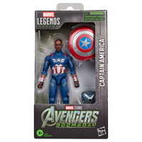 
              Hasbro Marvel Legends Avengers: Doomsday Captain America (Sam Wilson) Action Figure
            