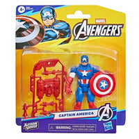 
              Hasbro Avengers Action Verse Captain America 4.5" Action Figure
            