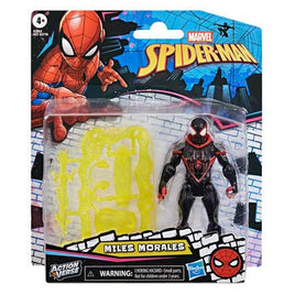 Hasbro Spider-Man Action Verse Miles Morales 4.5" Scale Action Figure