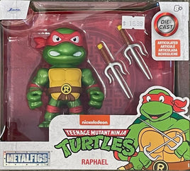 Jada Metalfigs Teenage Mutant Ninja Turtles Raphael 4" Diecast Figurine