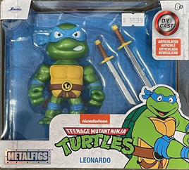 Jada Metalfigs Teenage Mutant Ninja Turtles Leonardo 4" Diecast Figurine