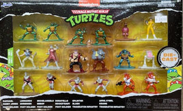 Jada Nano Metalfigs Teenage Mutant Ninja Turtles Series 2 18-Pack Figure Collector's Set
