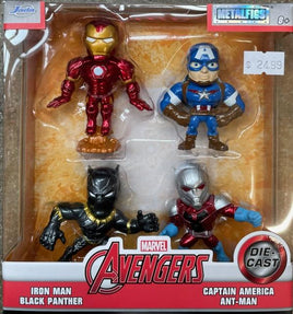 Jada Metalfigs Avengers 2.5" Diecast Figurine 4 Pack