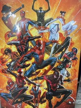 Spider-Verse Group Shot Poster