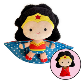 Kids Preferred DC Comics Wonder Woman Plush with Swaddle Cape