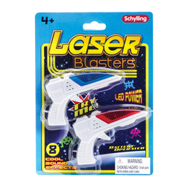 Schylling Lights & Sound Laser Blasters 2-Pack