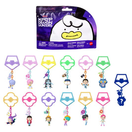 Mattel K-Pop Demon Hunters Hello Friend Mini Reveal Blind Bag Clip-On Figurine